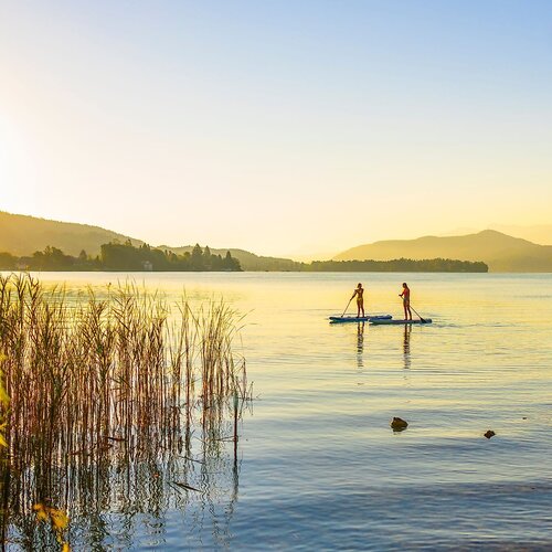 Stand-Up Paddel am See